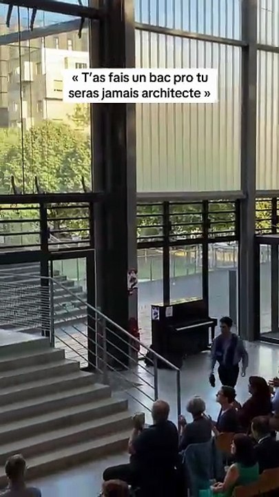 "TU SERAS JAMAIS ARCHITECTE"