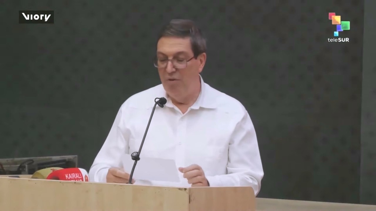 Cuban FM warns over U.S. aggression at Delhi solidarity event