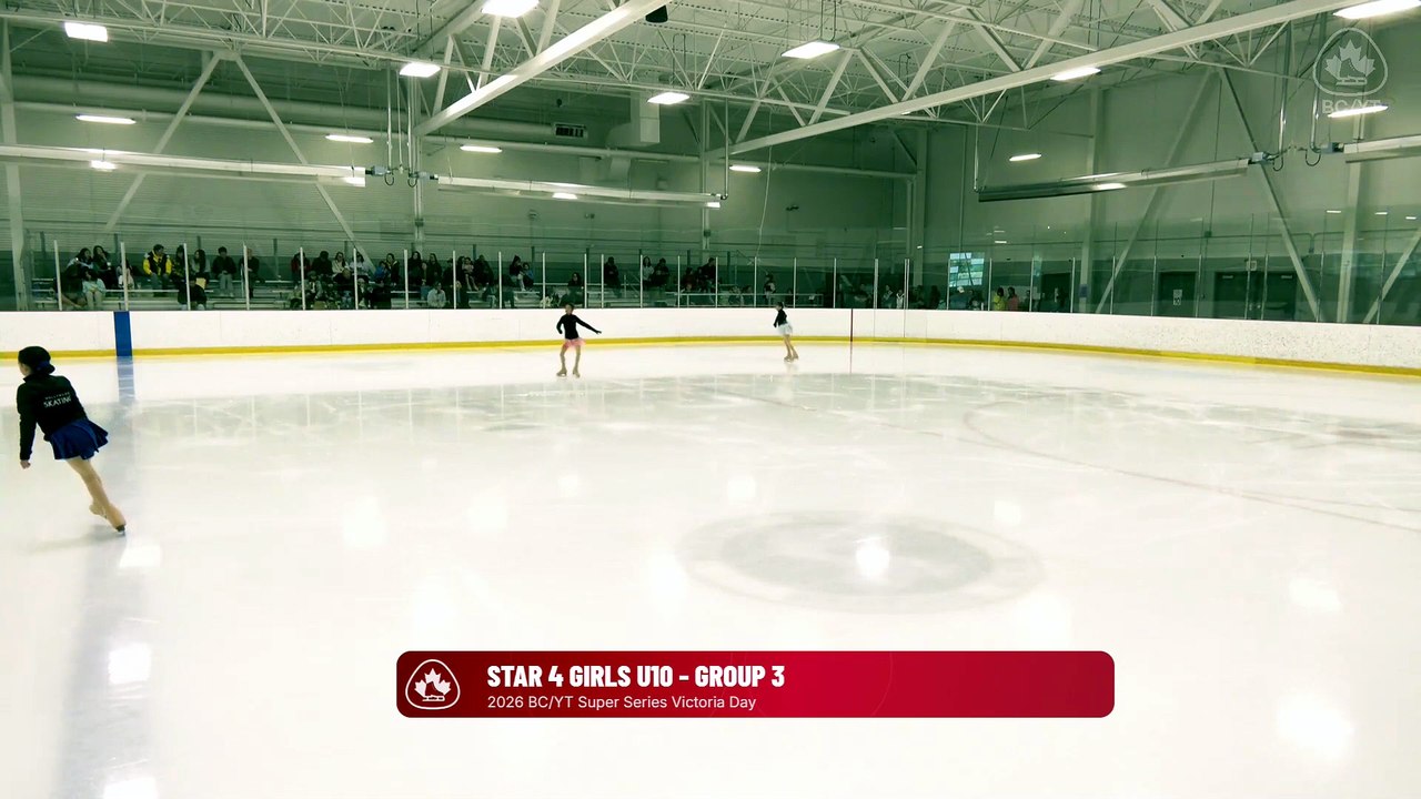 Rink 3 - STAR 4 Girls U10 Group 3 - 2026 BC/YT Super Series Victoria Day