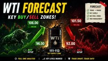 WTI Crude Oil Forecast Today: Institutional SMC Analysis & Price Action Strategy