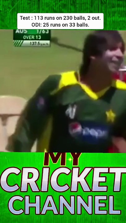 Mohammed Asif Wickets of Shane Watson.