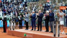 Mattarella premia Sinner agli Internazionali di Tennis