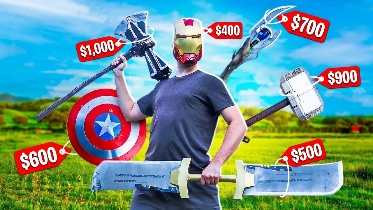 Destroying Stuff With the Most Expensive Avengers Weapons