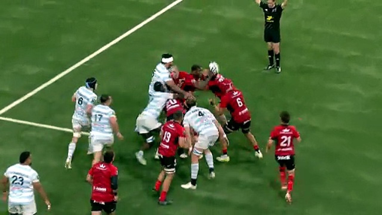 TOP 14 - Essai de Joe QUERE-KARABA (R92) - Racing 92 - RC Toulon