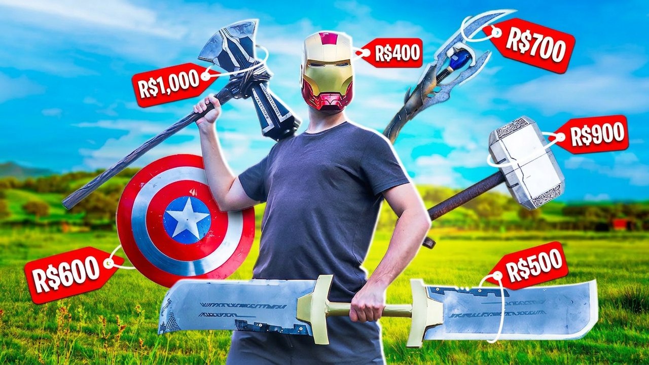 Destruyendo cosas con las armas más caras de los Vengadores