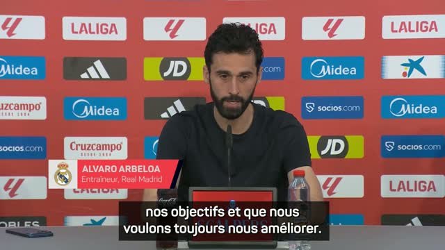 Real Madrid - Arbeloa : Beaucoup de chance d'avoir Mbappé et Vinicius