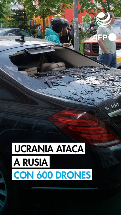 Ucrania ataca a Rusia con 600 drones