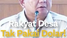 Rupiah Anjlok, Presiden Prabowo Bilang Begini