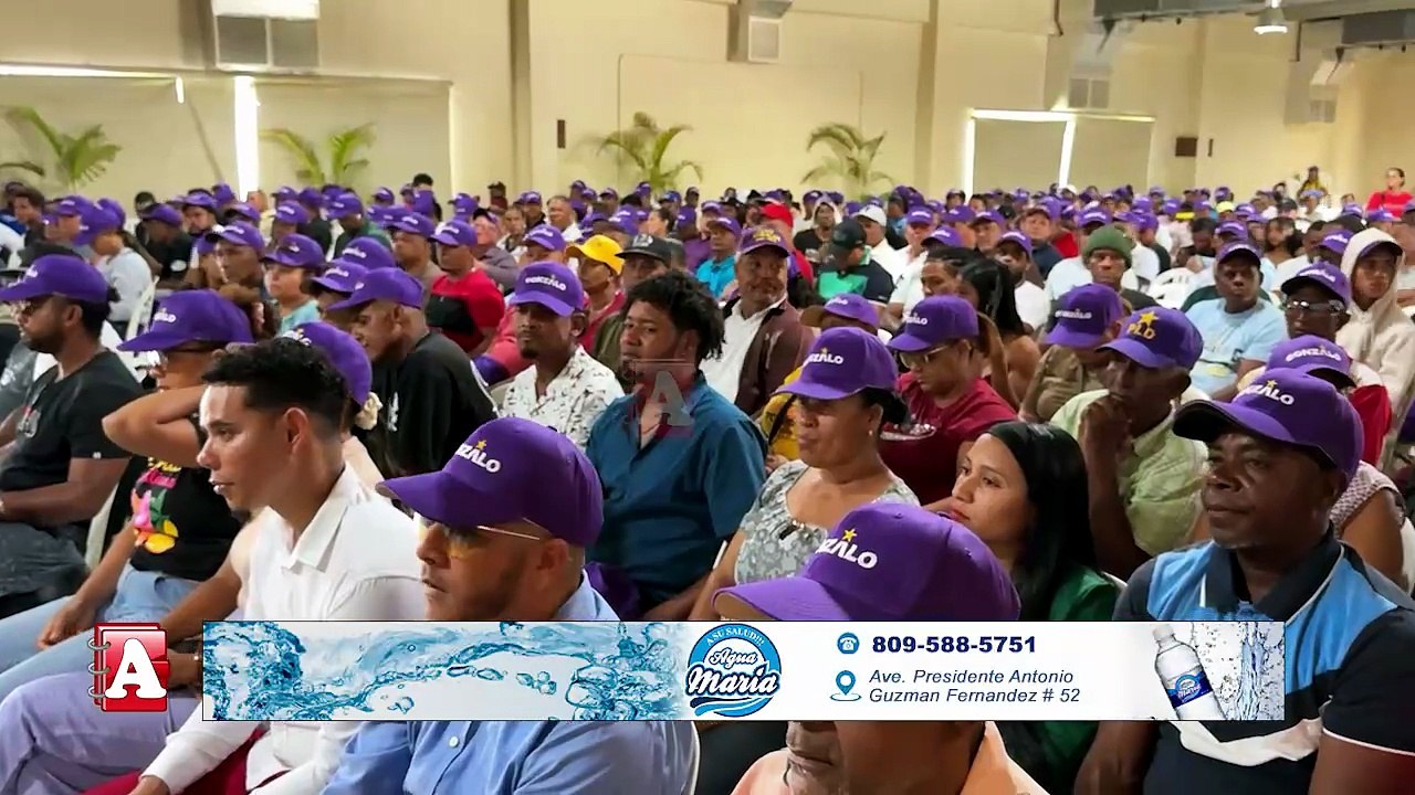 Cientos de peledeistas desbordan ciudad agropecuaria de SFM en apoyo a Gonzalo Castillo