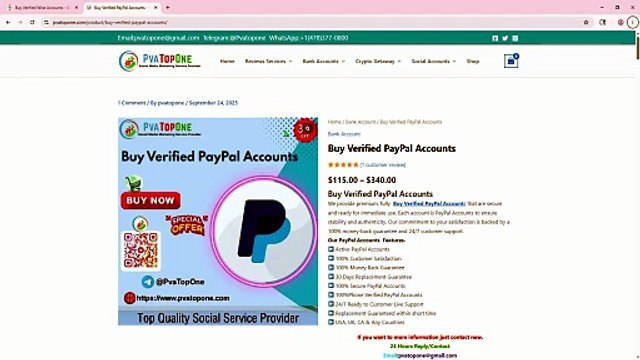Buy Verified PayPal Accounts - Personal & Business Accounts
