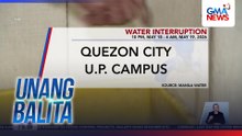 Water interruption | Unang Balita