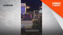 Wanita cedera parah ditikam di leher oleh individu dikenali.