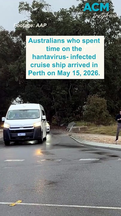 Australians on hantavirus infected ship arrive in Perth