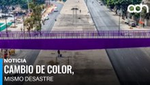 Mientras la CDMX cambia de color, el caos vial y los baches siguen sin solución real
