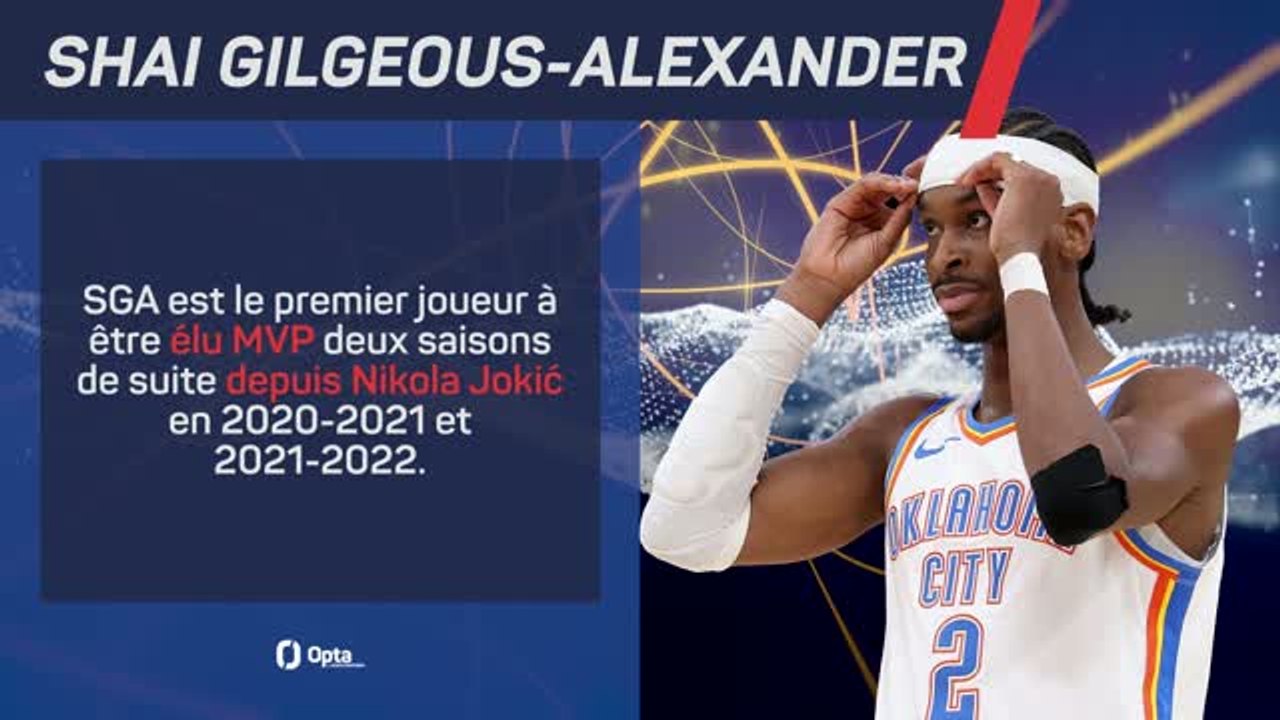 En chiffres - Shai Gilgeous-Alexander vole la vedette à Wembanyama