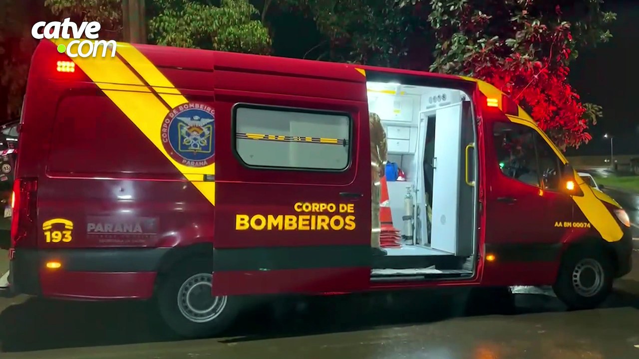 Carro e moto batem no bairro Floresta