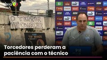 Torcida do Bahia pede a saída de Rogério Ceni após eliminação para o Remo: ‘O terror vai começar’