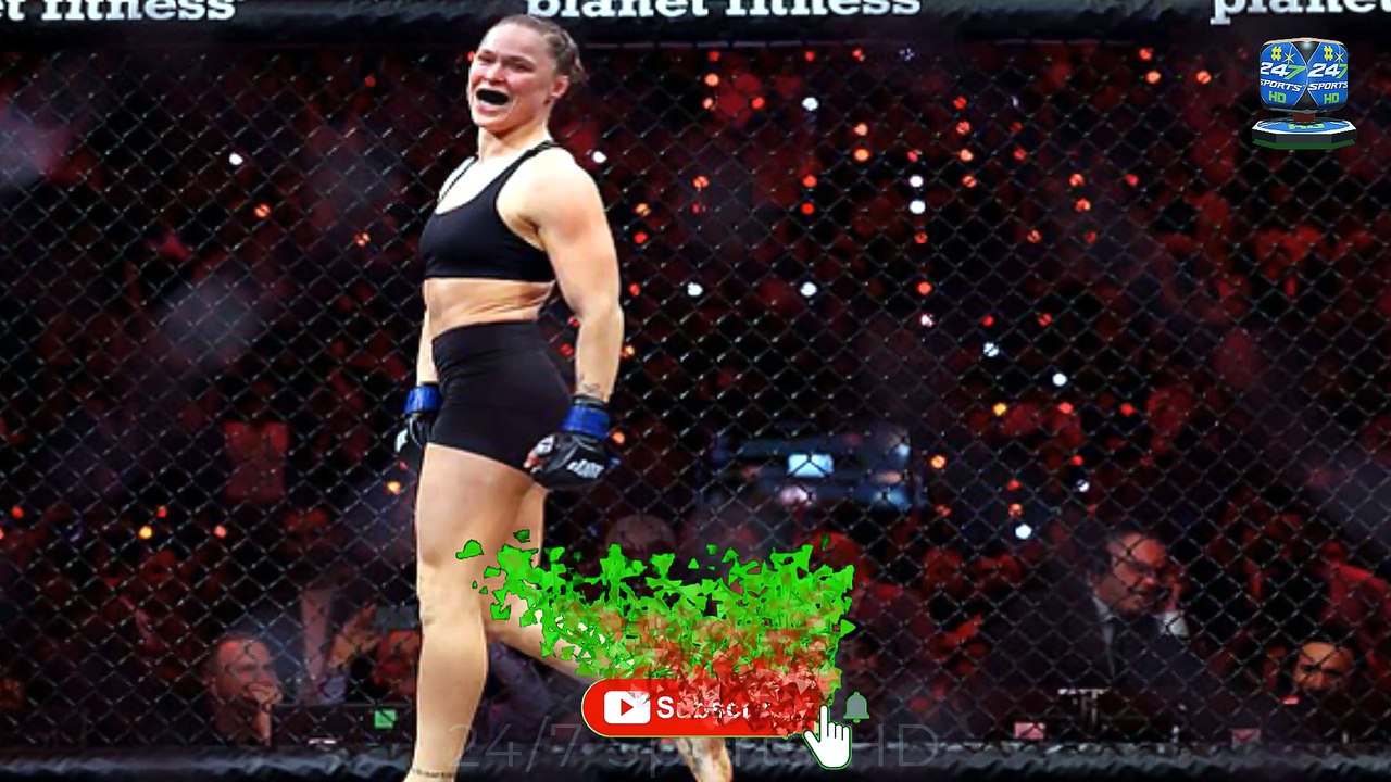 Remarkable moment UFC icon Ronda Rousey, 39, comes out of retirement to make history with 17-SECOND win live on Netflix