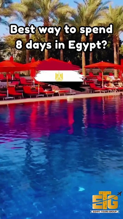 How to spend the best 8 days in Egypt? 🇪🇬✨
