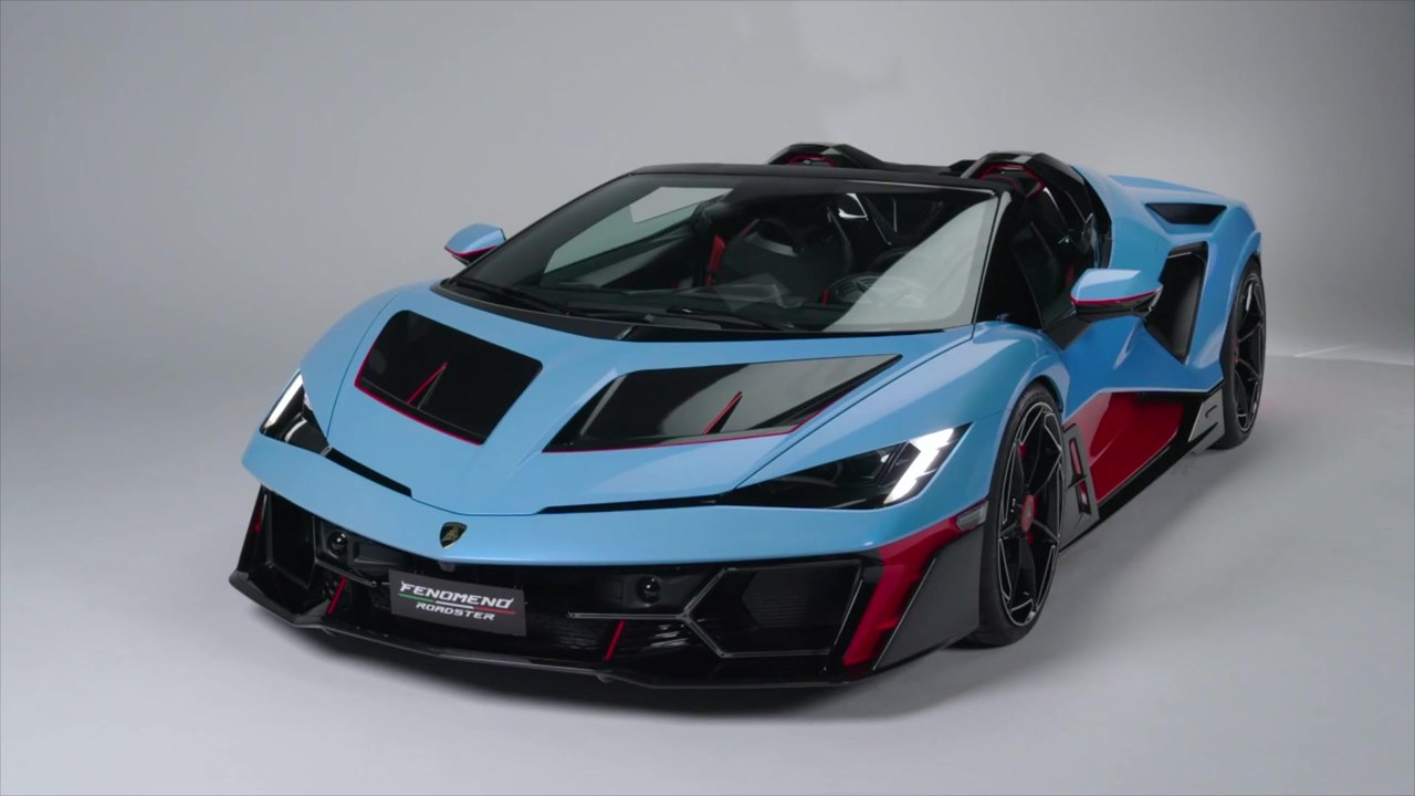 Lamborghini Fenomeno Roadster - Telaio in fibra di carbonio multitecnologia