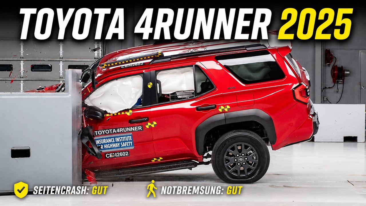 2025 Toyota 4Runner IIHS Test: Licht und Sicherheit