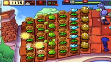 plant Vs Zombie Adventure Roof level 2-3