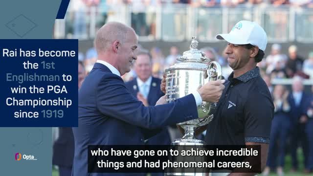 'Proud' Rai breaks England's PGA Championship drought