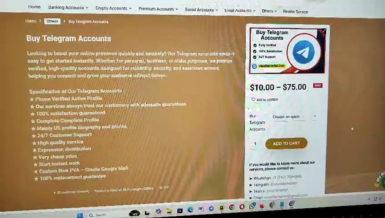 What Are the Top 21 Sites to Buy Telegram Accounts