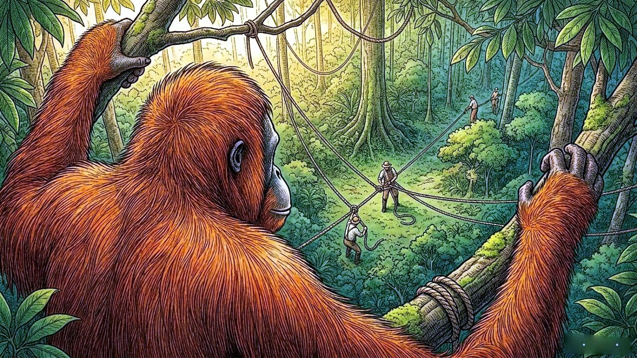 We Built a Rope Bridge to Save an Ape... And Waited 2 Years
