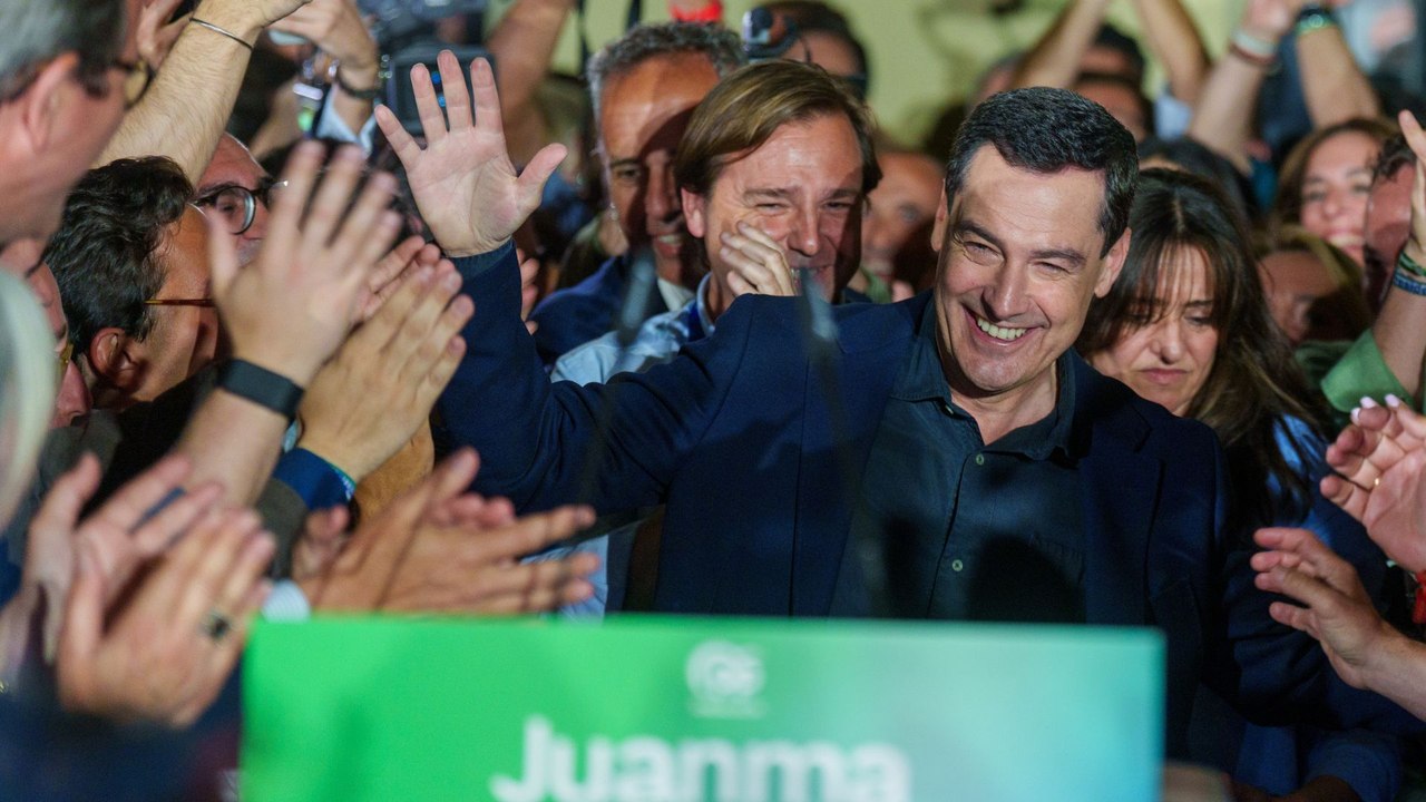El PP de Juanma Moreno gana las elecciones en Andalucía
