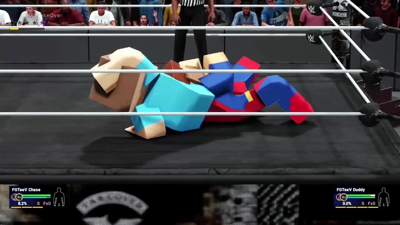(Father VS Son) FGTeeV Duddy VS FGTeeV Chase in WWE 2K19