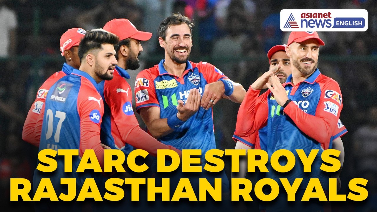 DC vs RR Highlights | Starc’s Deadly Comeback Destroys Rajasthan Royals