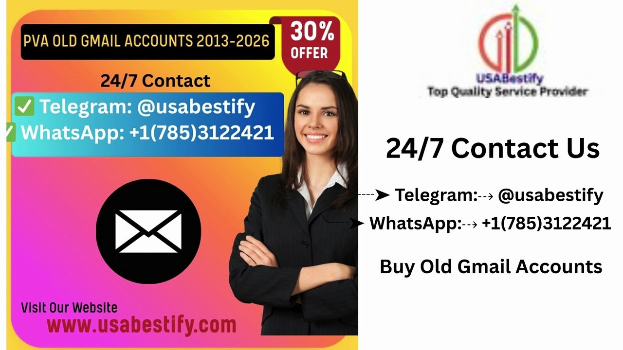 Best Place To Buy, Old Gmail Account (PVA & Aged)