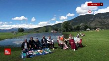 Artvin iki ay sonra kuruyacak göl için kilometrelerce yol geldiler