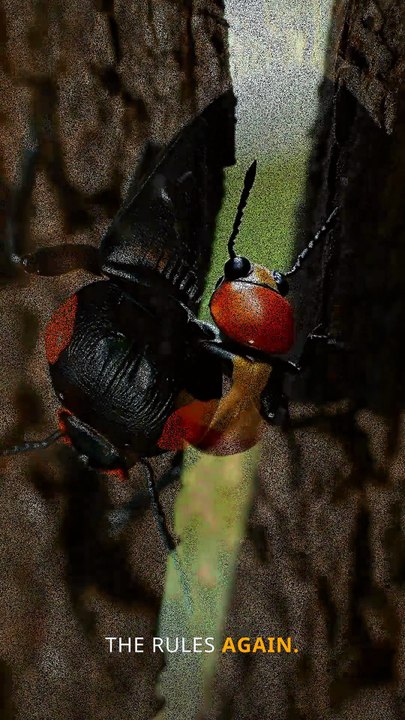 This Beetle is Literally a Pancake