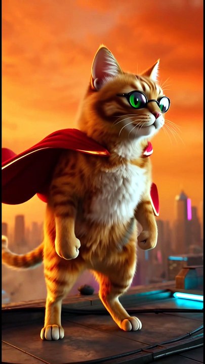 Super Cat vs Monster