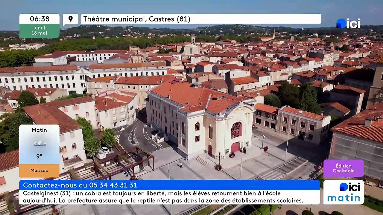 18/05/2026 - ici matin par ici Occitanie en vidéo