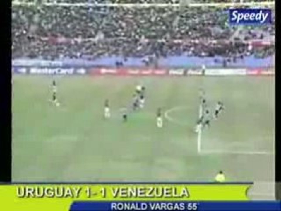 Uruguay 1 - Venezuela 1 (Gol de Vargas)