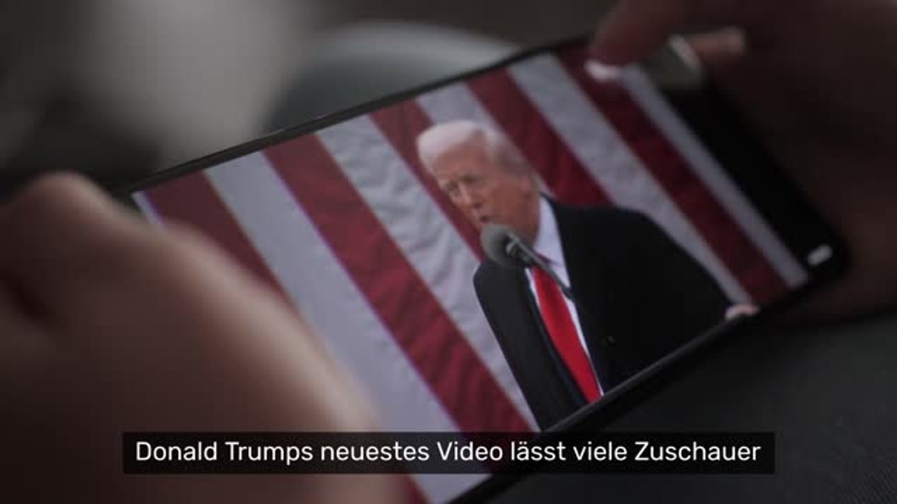 Donald Trump: 'Er sieht aus wie eine Leiche' - neues Trump-Video sorgt für Empörung