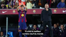 Flick rend hommage à Lewandowski qui a fait son dernier match à domicile