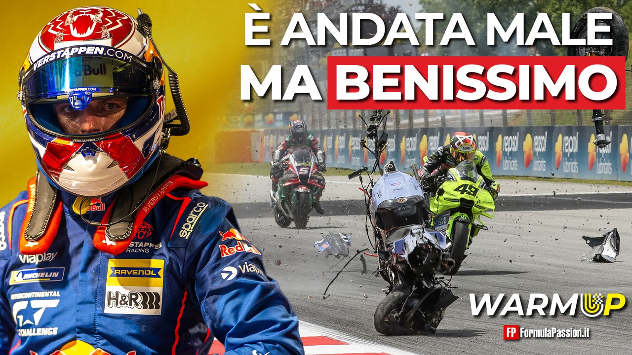 È andata MALE ma BENE BENE | WarmUp F1 207 - 18/5