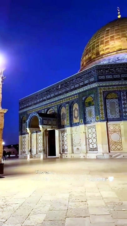 Al-Aqsa ki azaan - Agar aap ko video aaye to video ko like karein.