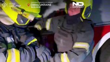 Ucrânia: incêndios e edifícios danificados após ataque de drones russos