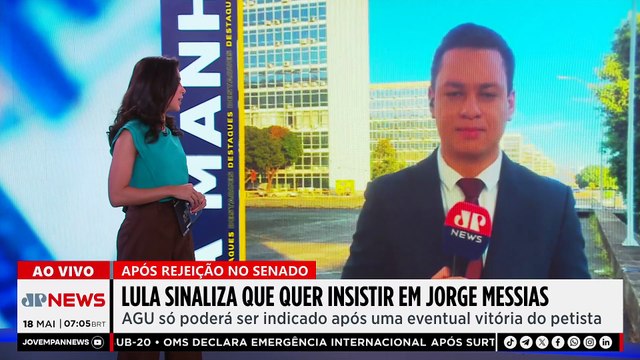 Lula sinaliza a aliados querer insistir em Jorge Messias para o STF