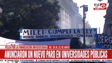 Anuncian nuevo paro en todas las universidades públicas del país