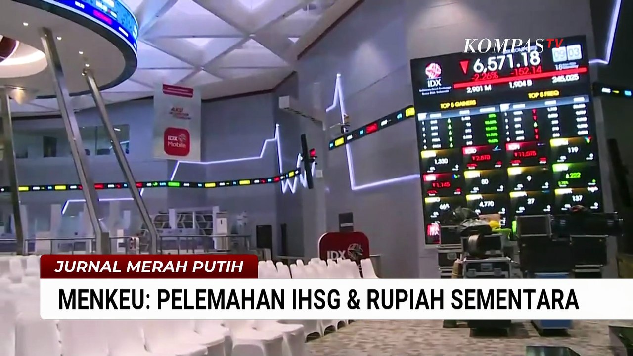 IHSG dan Rupiah Melemah: Menkeu Purbaya Buka Suara, DPR Kritik Gubernur BI | JMP