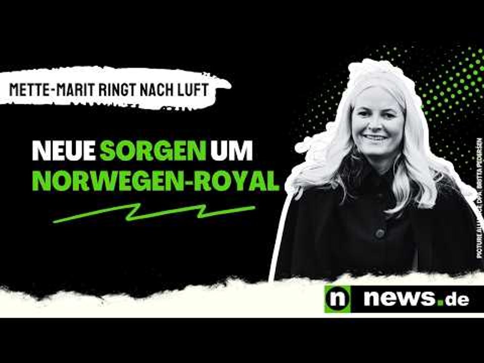 Mette-Marit: Kronprinzessin ringt nach Luft - neue Sorgen um Norwegen-Royal