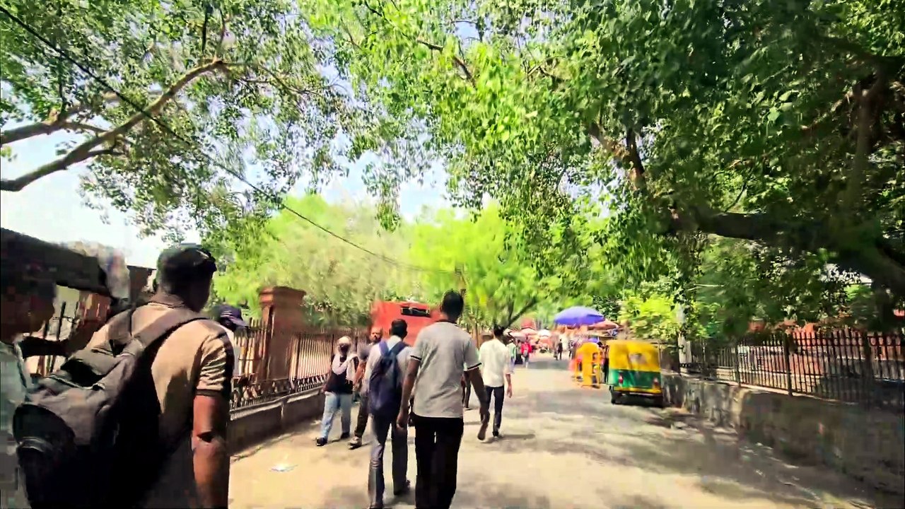 Red Fort to Laxmi Nagar via New Route Vikas Marg! 🚗⚡Delhi 4K Ride