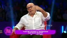 Campi recordó cuando casi termina a las piñas con Ricky Martin: "Se me venía al humo"
