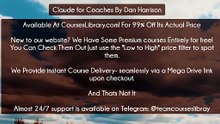 (Courseslibrary.com)Claude for Coaches By Dan Harrison